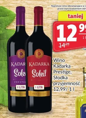 Wino Kadarka Soleil Prestige promocja w Prim Market
