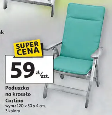 Poduszka na krzesło Cortina promocja w Auchan