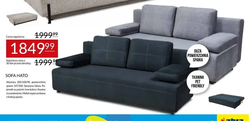 Sofa Hato promocja w Abra Meble