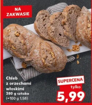 Chleb z orzechami włoskimi promocja w Kaufland