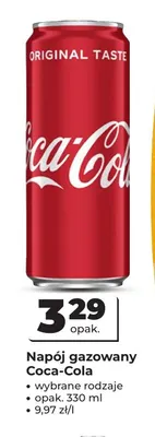 Napój gazowany Coca-Cola promocja w Odido