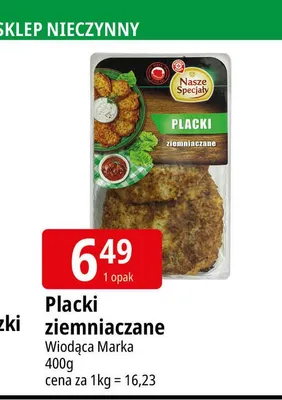 Placki ziemniaczane Nasze Specjały Wiodąca Marka promocja w Leclerc