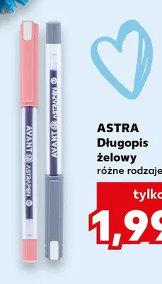 Długopis żelowy Astra promocja w BACK TO SCHOOL