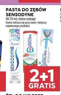 Pasta do zębów Sensodyne promocja w Stokrotka