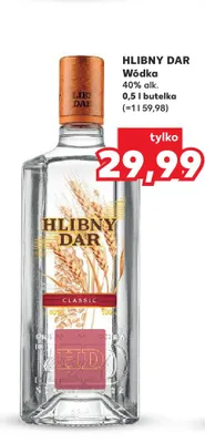 Wódka Hlibny Dar promocja w Kaufland