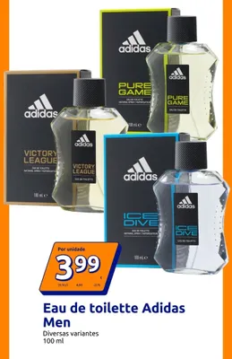 Woda toaletowa Adidas Men Pure Game promocja w Action