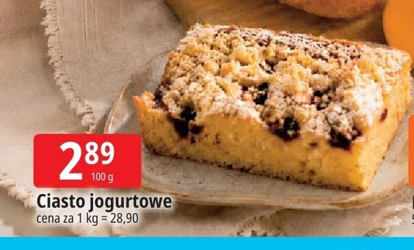 Ciasto jogurtowe promocja w Leclerc