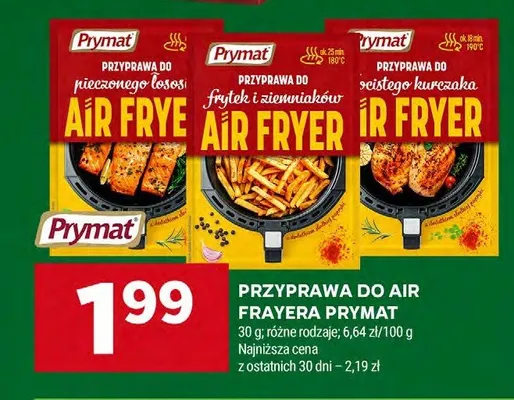 Przyprawa do Air Fryera różne rodzaje promocja w Stokrotka
