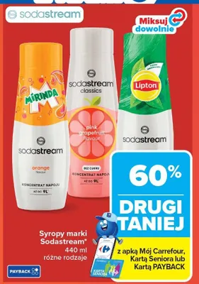 Syrop pink grapefruit promocja w Carrefour