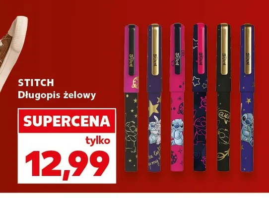 Długopis żelowy Stitch promocja w Kaufland