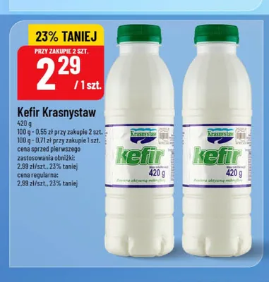 Kefir Krasnystaw promocja w POLOmarket
