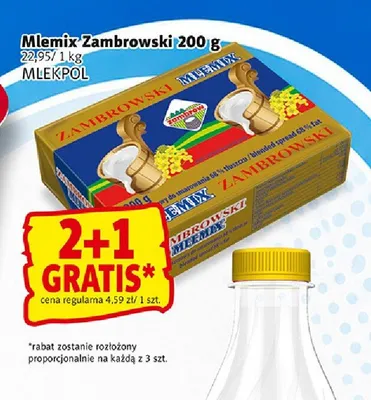 Mlemix Zambrowski Mlekpol promocja w Prim Market