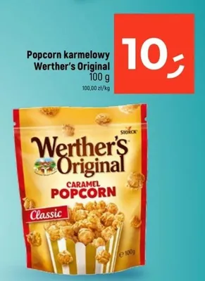 Popcorn karmelowy promocja w Dealz