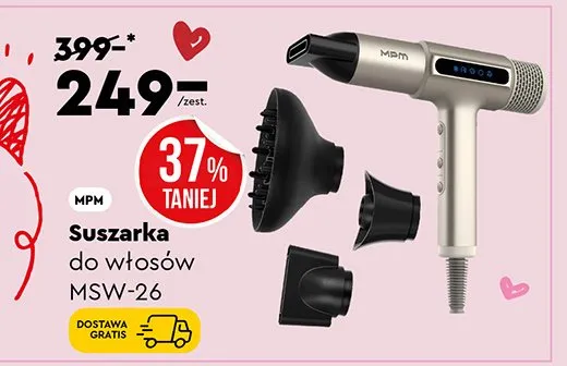 Suszarka do włosów MSW-26 promocja w Biedronka Home