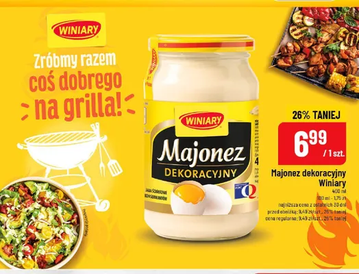 Majonez dekoracyjny Winiary promocja w POLOmarket
