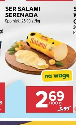 Ser salami Serenada promocja w Stokrotka