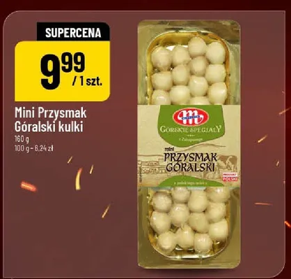 Mini Przysmak Góralski kulki Mlekovita promocja w POLOmarket