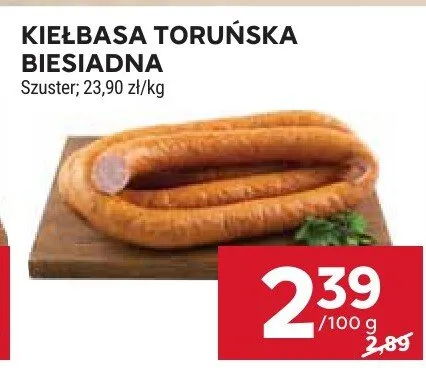 Kiełbasa toruńska biesiadna promocja w Stokrotka