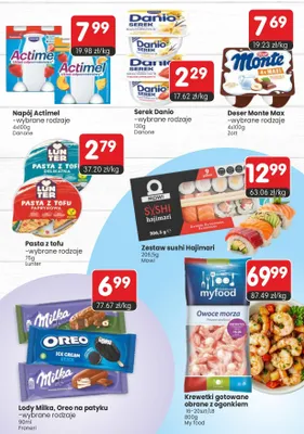 Krewetki gotowane obrane z ogonkiem promocja w Market Point