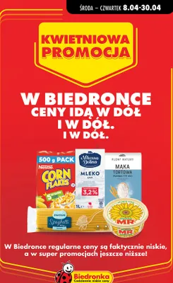 Kwietniowa promocja, strona 0 promocja w Biedronka