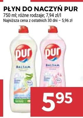 Płyn do naczyń Pur promocja w Stokrotka