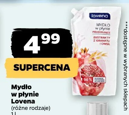 Mydło w płynie (różne rodzaje) promocja w Netto