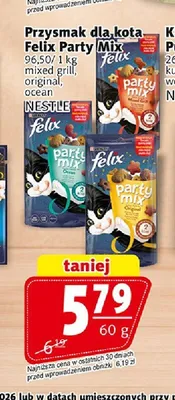 Przysmak dla kota Felix Party Mix Original promocja w Prim Market