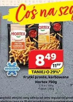 Frytki proste Hortex promocja w Delfin
