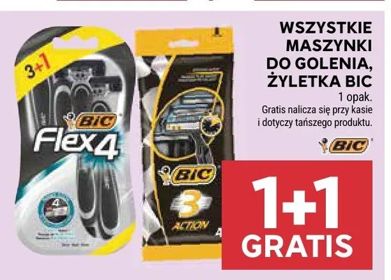 Żyletka Bic promocja w Stokrotka