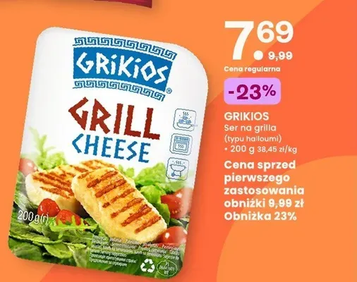 Ser na grilla typu haloumi Grikios promocja w Frisco