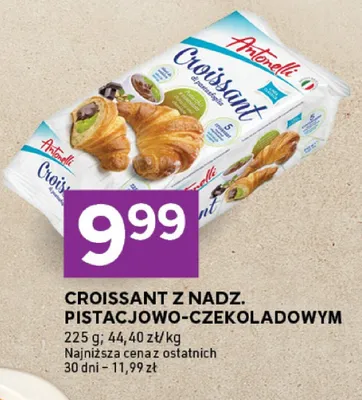 Croissant z nadz. pistacjowo-czekoladowym promocja w Stokrotka
