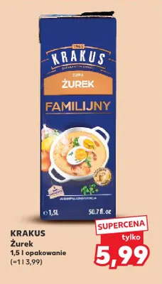 Żurek Krakus promocja w Kaufland