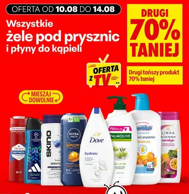 Żel pod prysznic Dove Hydrate promocja w Biedronka
