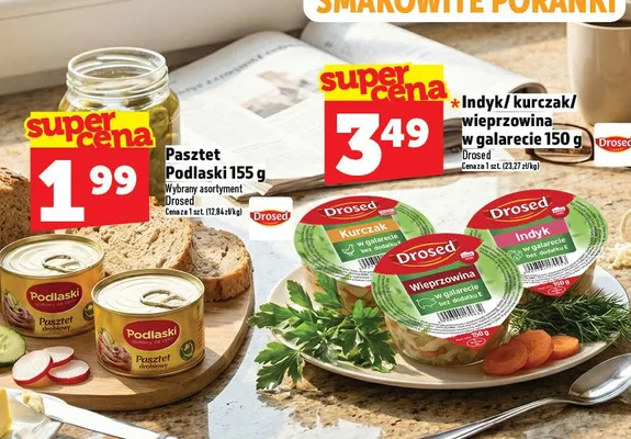 Indyk/kurczak/wieprzowina w galarecie promocja w TOPAZ