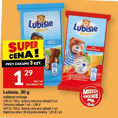 Ciastka Lubisie promocja w Twój Market
