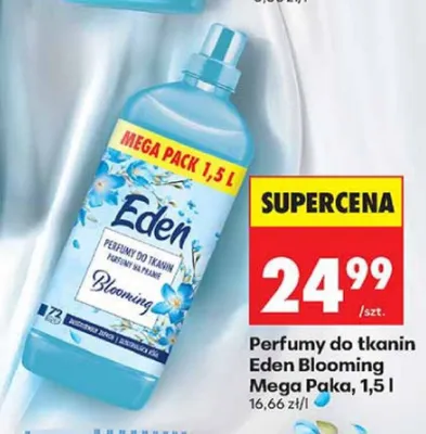 Perfumy do tkanin Eden Blooming Mega Paka promocja w Biedronka