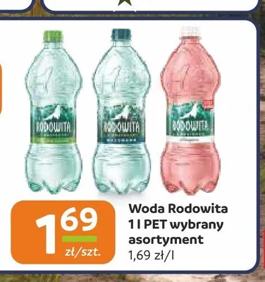 Woda Rodowita promocja w Społem Częstochowa