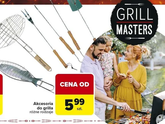 Akcesoria do grilla różne rodzaje promocja w Carrefour