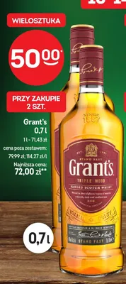 Whisky Triple Wood Blended Scotch Whisky promocja w Żabka