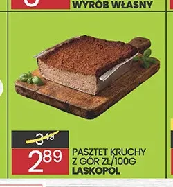 Pasztet kruchy z gór Laskopol promocja w Wafelek