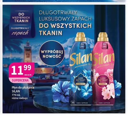 Płyn do płukania tkanin Silan Aromatherapy Luxe Retreat Tokyo promocja w Drogerie Polskie