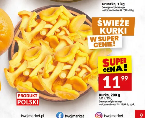Kurki polskie promocja w Twój Market