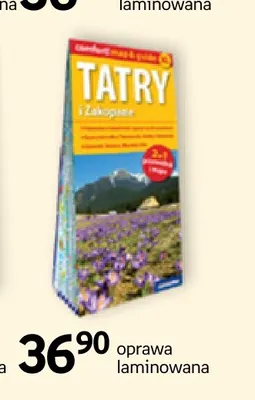 Mapa i przewodnik Tatry i Zakopane Expressmap promocja w Empik