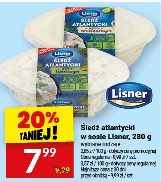 Śledź atlantycki w sosie promocja w Twój Market