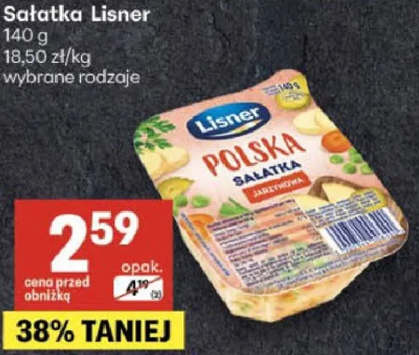 Sałatka polska promocja w Delikatesy Centrum