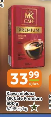 Kawa mielona MK Cafe Premium promocja w Społem Częstochowa