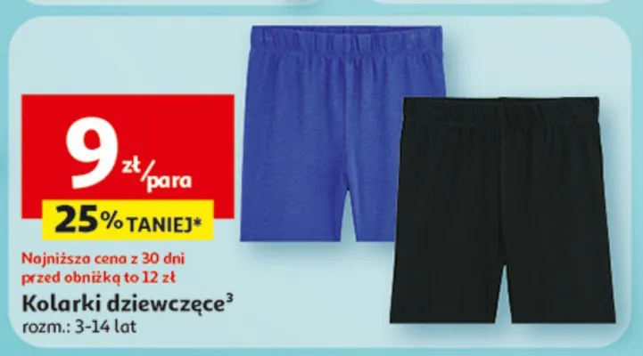 Kolarki dziewczęce, rozm. 3-14 lat promocja w Auchan