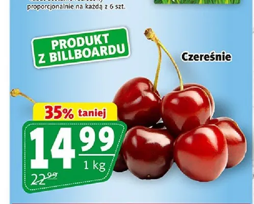 Czereśnie promocja w Prim Market