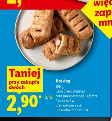 Hot dog promocja w Lidl