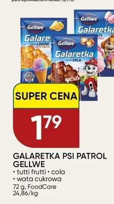 Galaretka Psi Patrol Gellwe cola promocja w Chata Polska